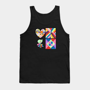 Quilts and colors galore Tank Top